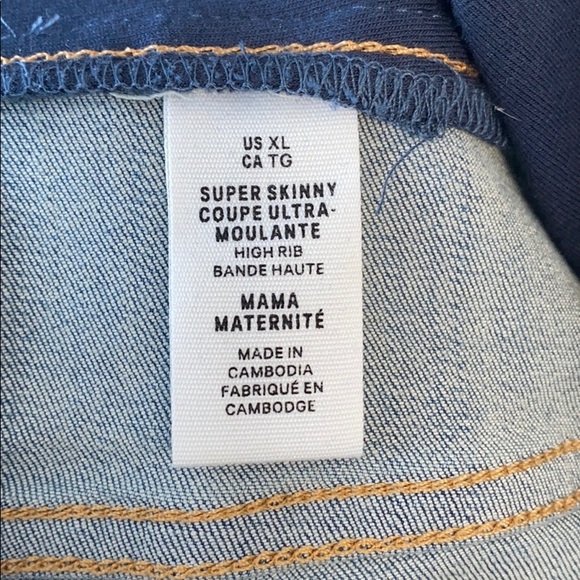 NWOT H&M Super Skinny Maternity Jeans - Picture 9 of 11